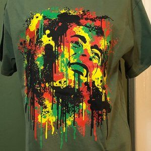 Casual ink T-short M green